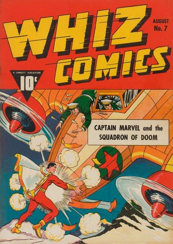 Cover of Whiz Comics #7