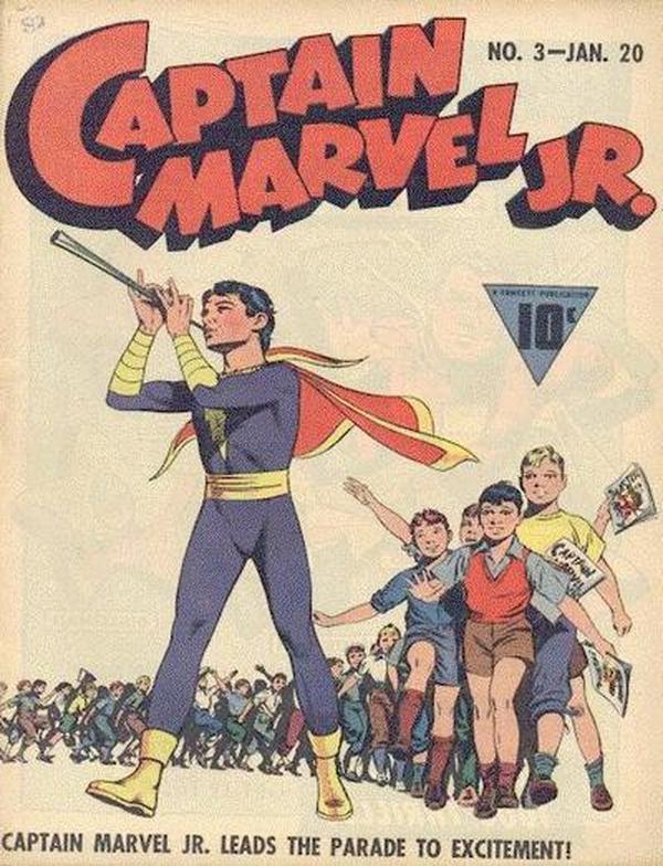Cover of Captain Marvel Jr. #3