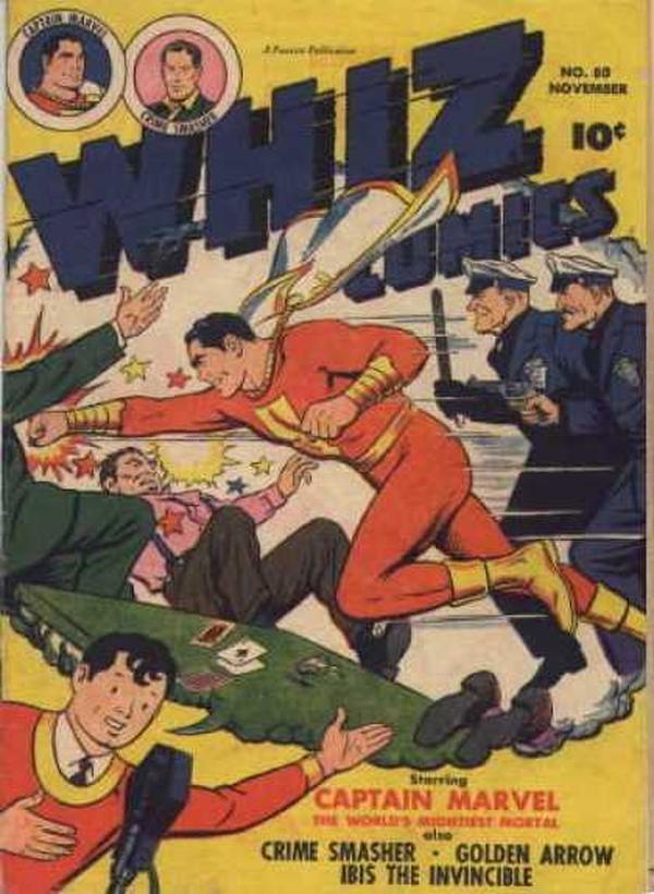 Cover of Whiz Comics #80