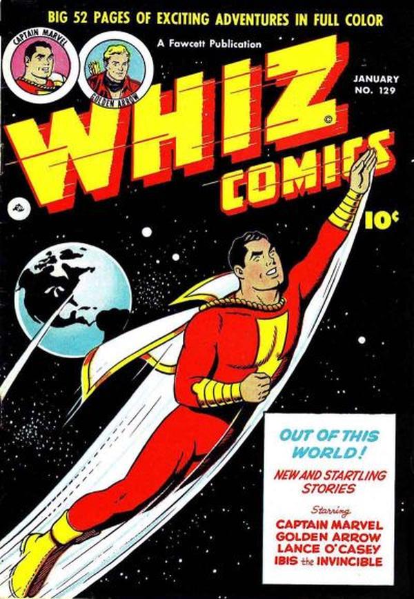 Cover of Whiz Comics #129