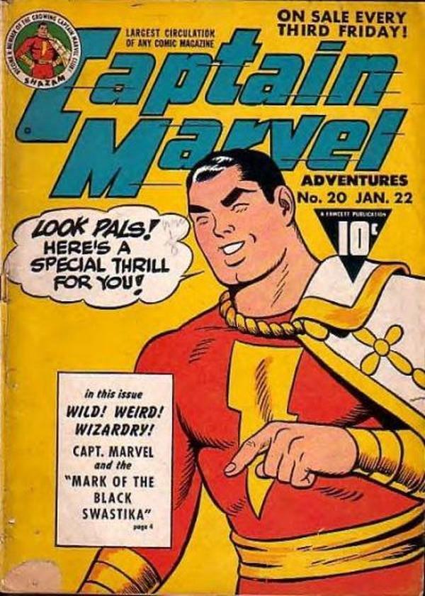 Cover of Captain Marvel Adventures #20