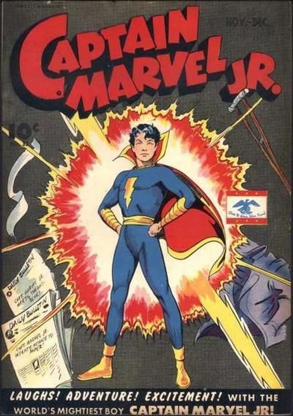 Cover of Captain Marvel Jr. #33