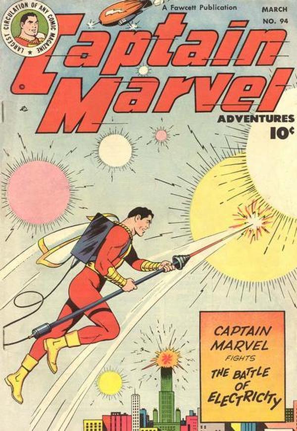 Cover of Captain Marvel Adventures #94