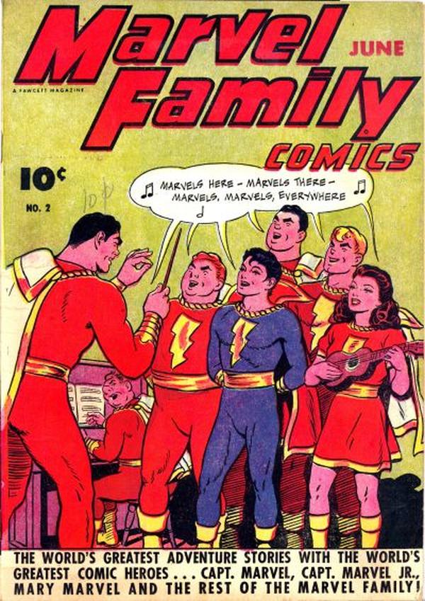 Cover of The Marvel Family #2