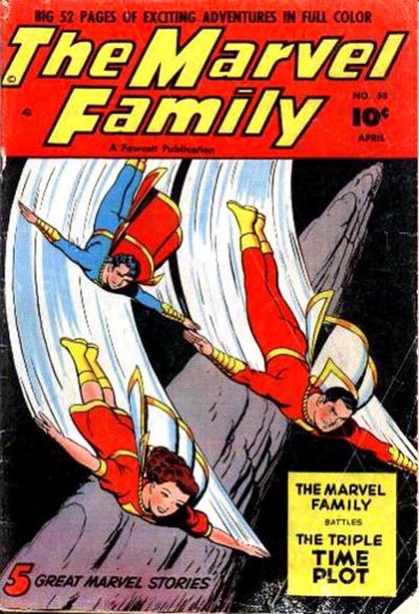 Cover of The Marvel Family #58