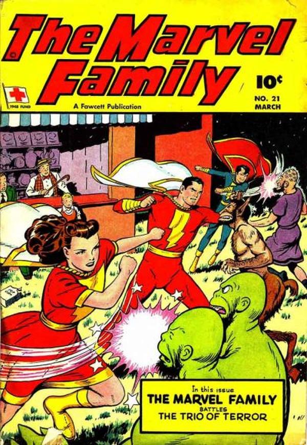 Cover of The Marvel Family #21