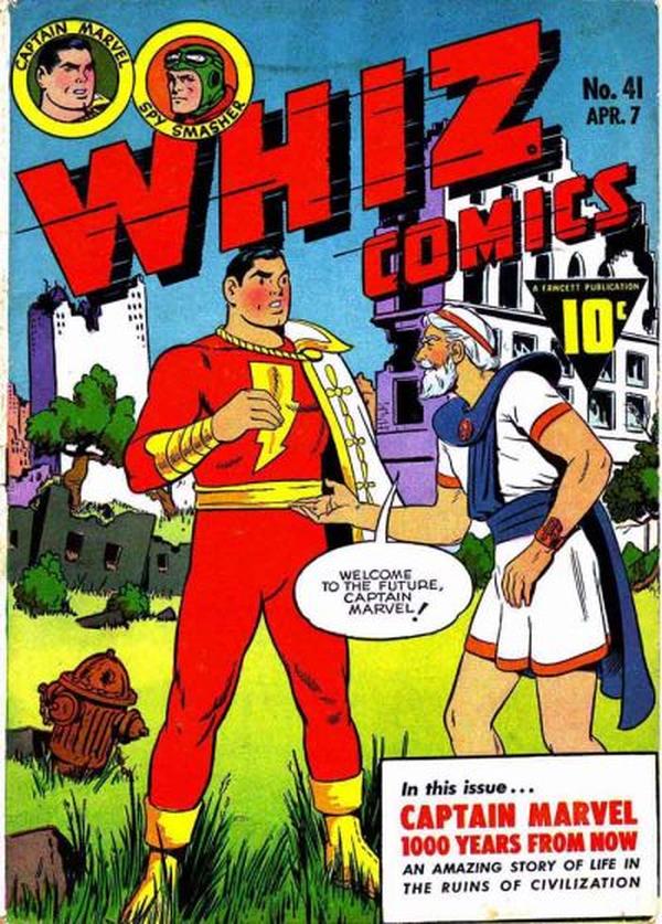 Cover of Whiz Comics #41