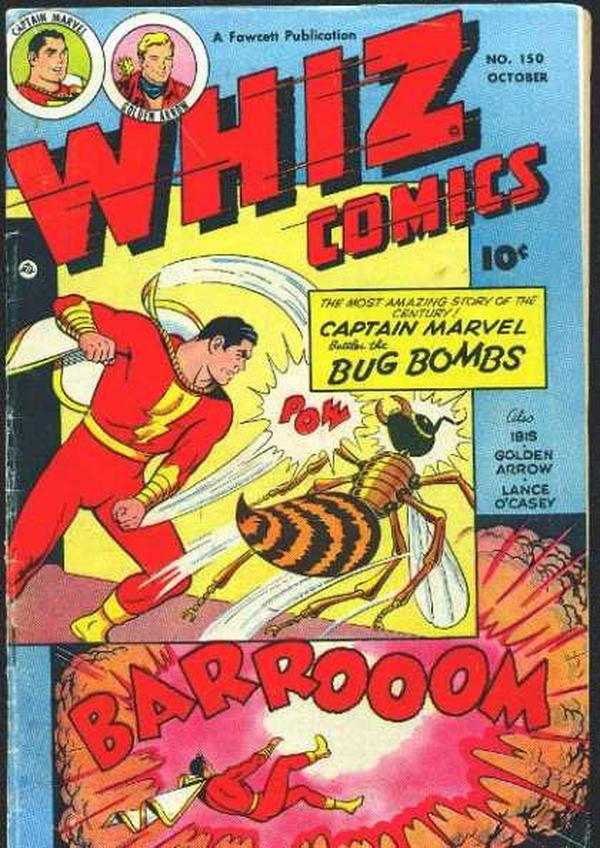 Cover of Whiz Comics #150