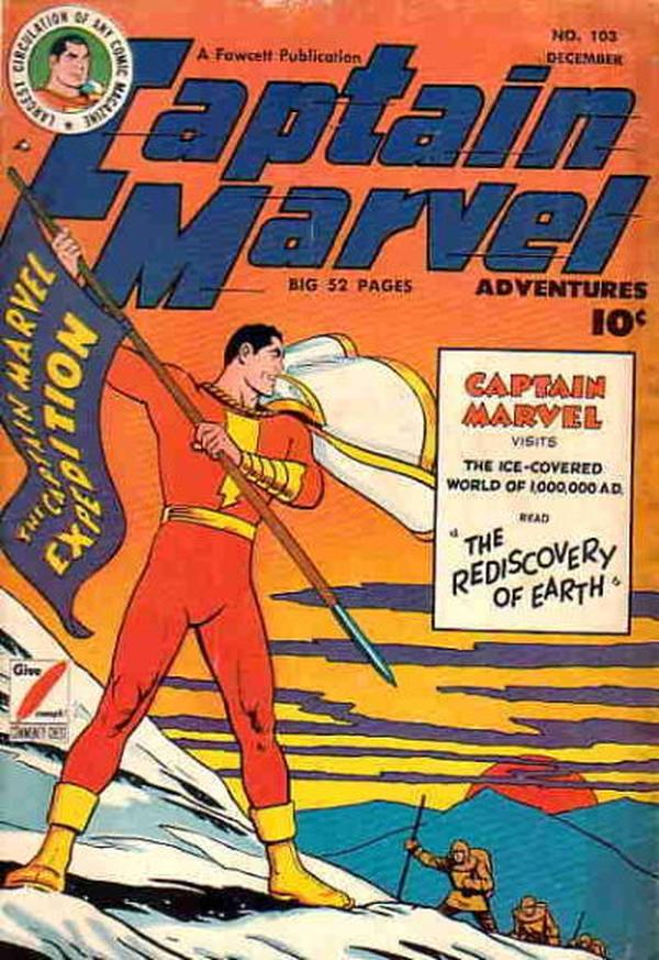 Cover of Captain Marvel Adventures #103