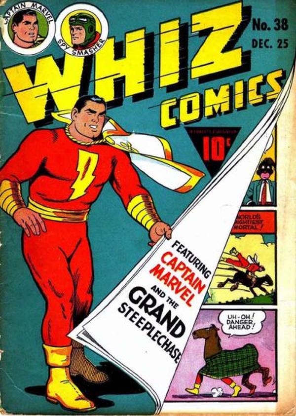 Cover of Whiz Comics #38