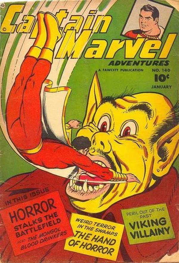 Cover of Captain Marvel Adventures #140