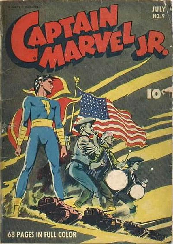 Cover of Captain Marvel Jr. #9