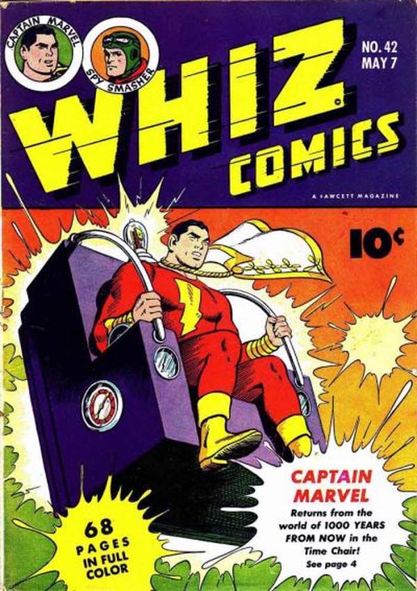Cover of Whiz Comics #42