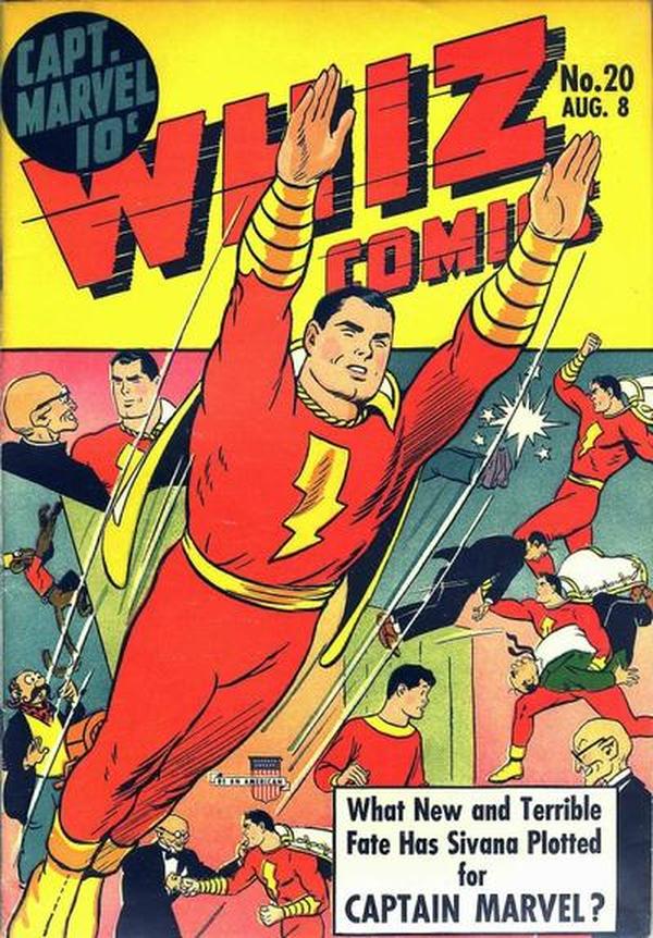Cover of Whiz Comics #20