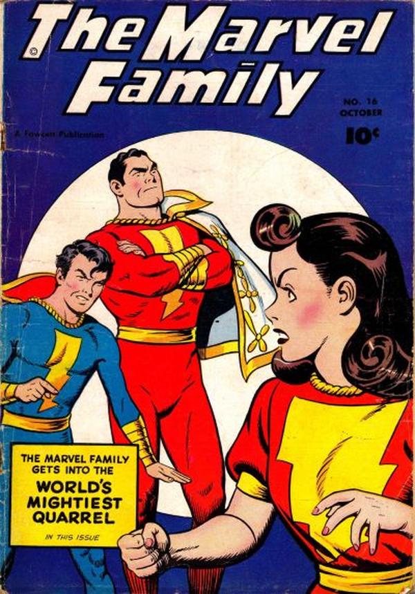 Cover of The Marvel Family #16