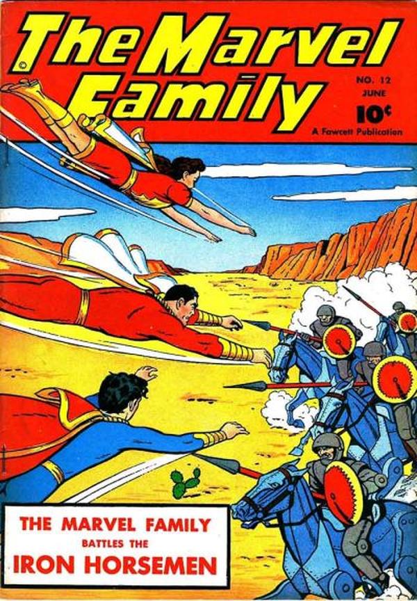 Cover of The Marvel Family #12