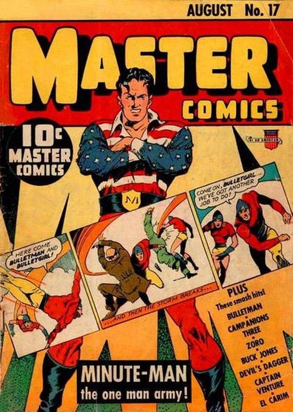 Cover of Master Comics #17
