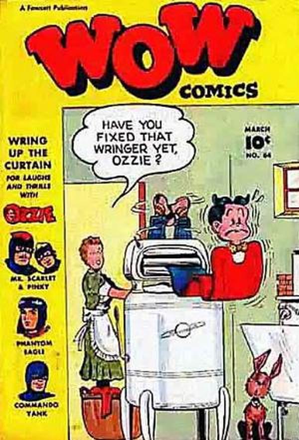 Cover of Wow Comics #64