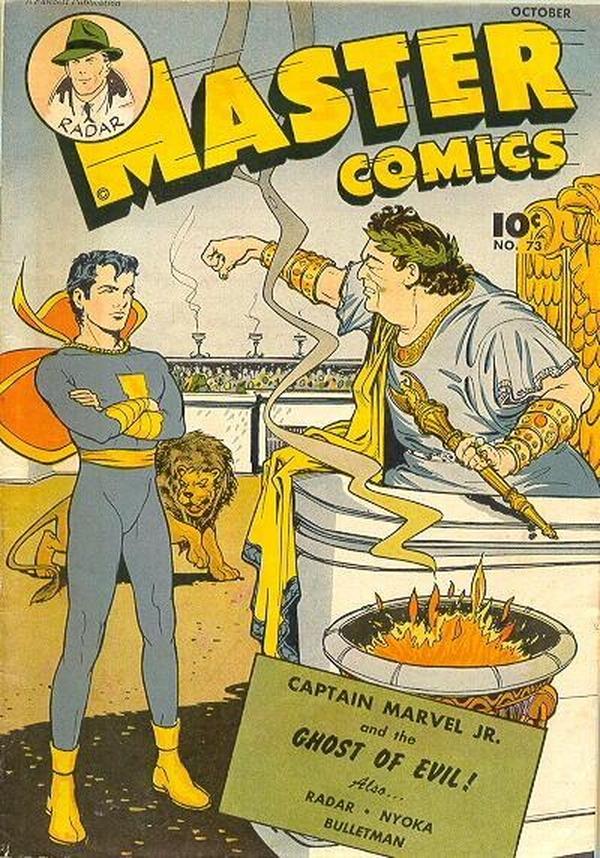 Cover of Master Comics #73