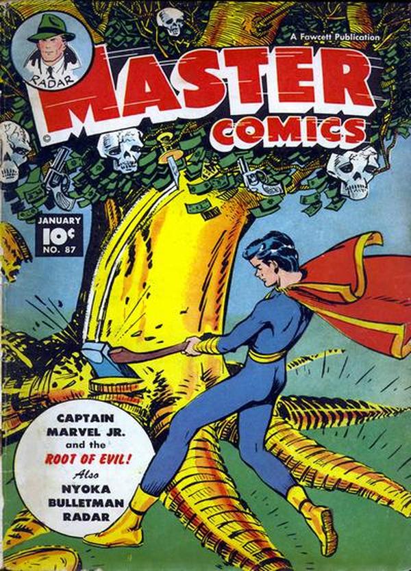 Cover of Master Comics #87