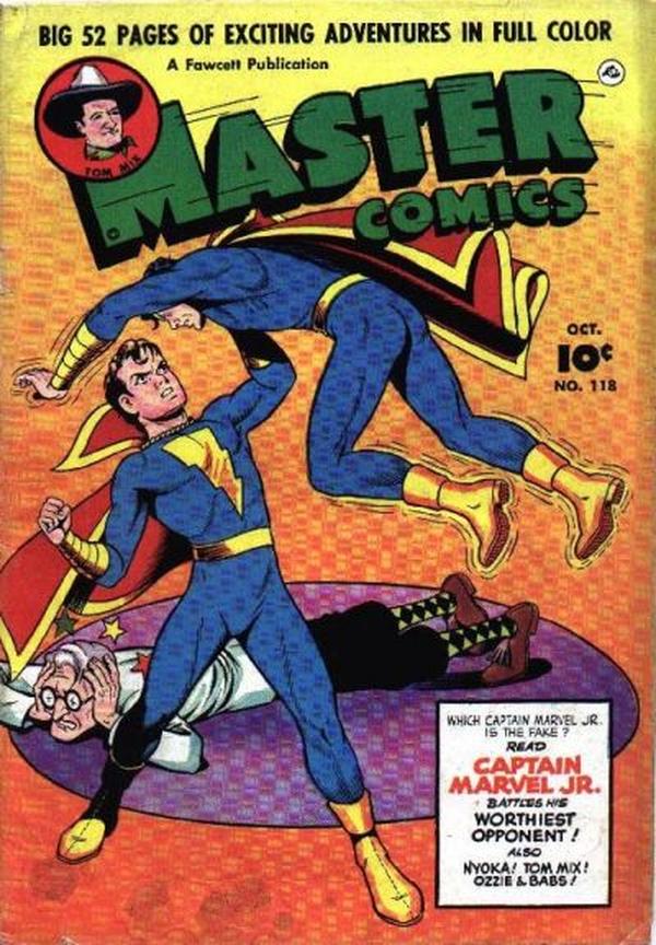 Cover of Master Comics #118