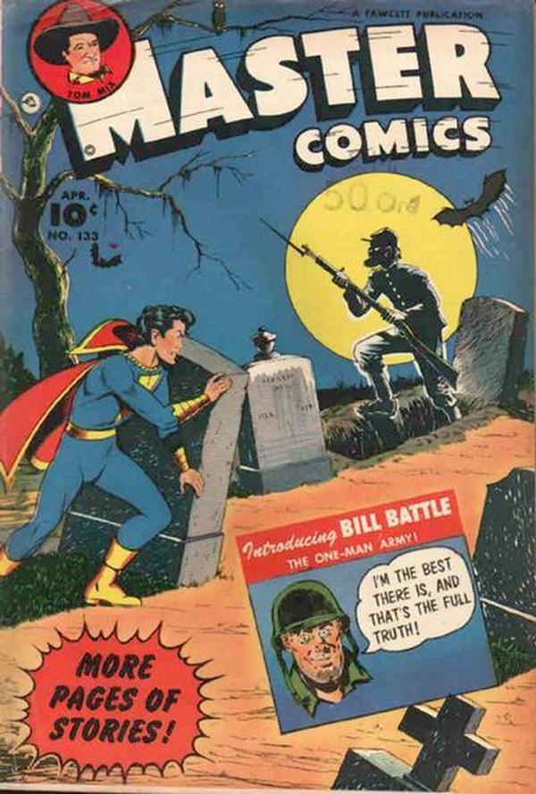 Cover of Master Comics #133