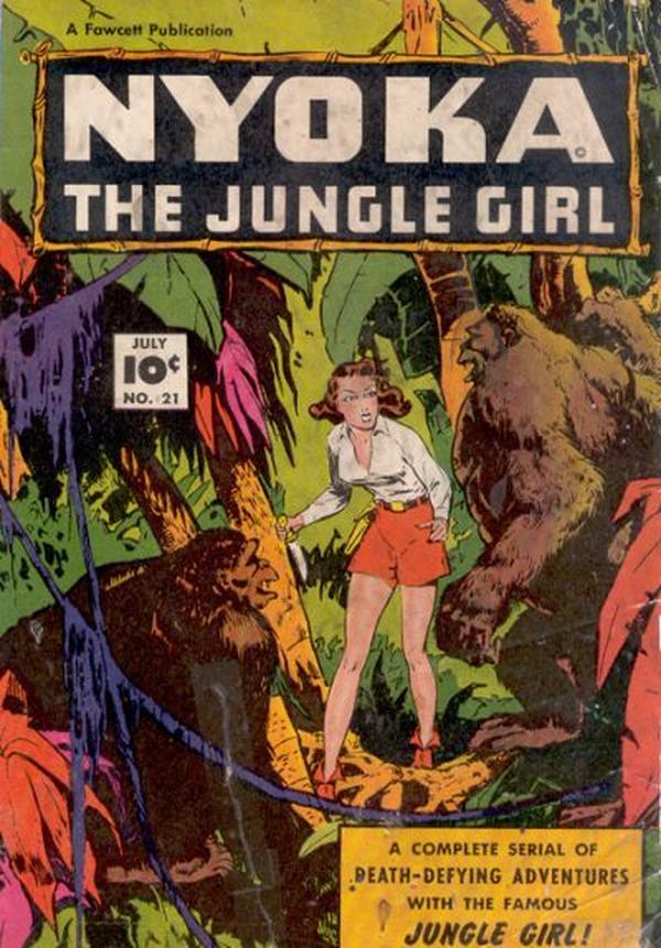 Cover of Nyoka the Jungle Girl #21