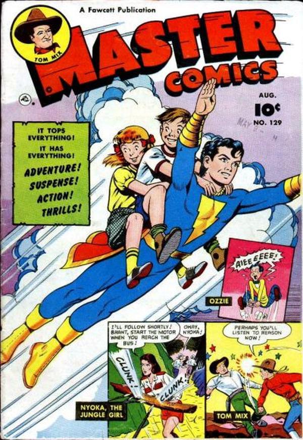 Cover of Master Comics #129