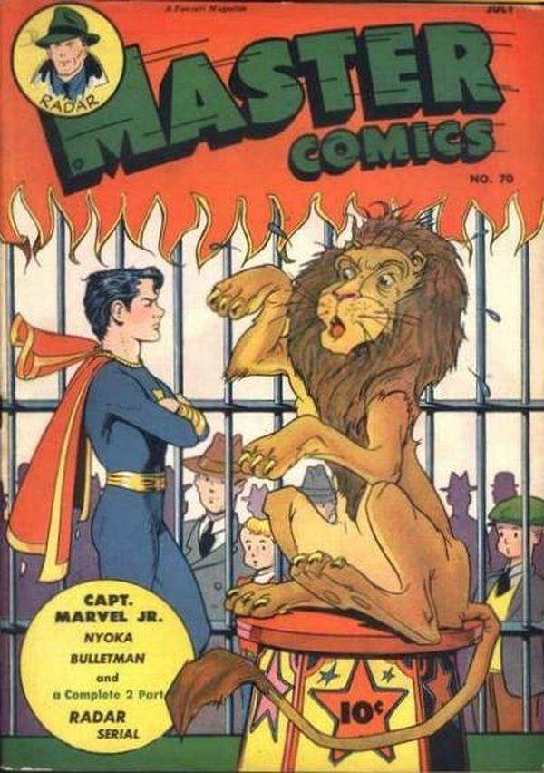 Cover of Master Comics #70