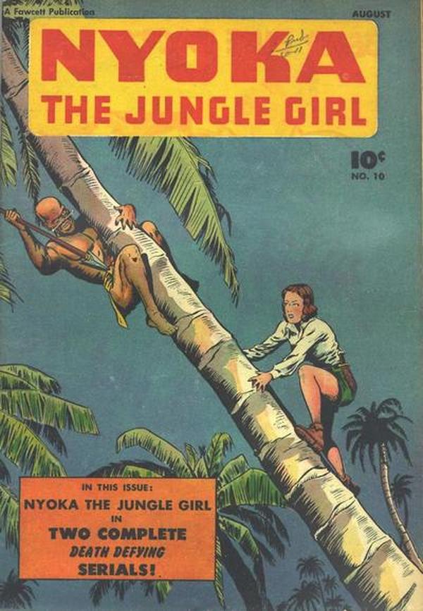 Cover of Nyoka the Jungle Girl #10