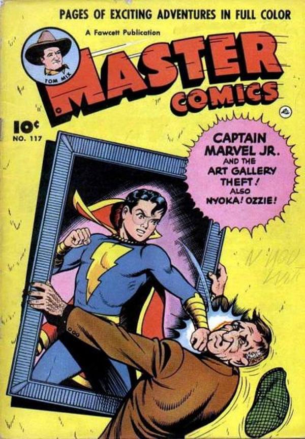 Cover of Master Comics #117