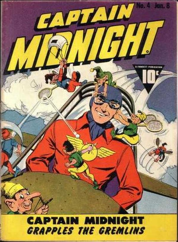 Cover of Captain Midnight #4