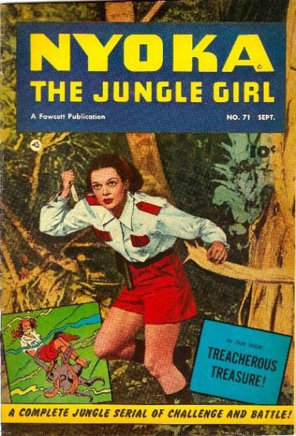Cover of Nyoka the Jungle Girl #71
