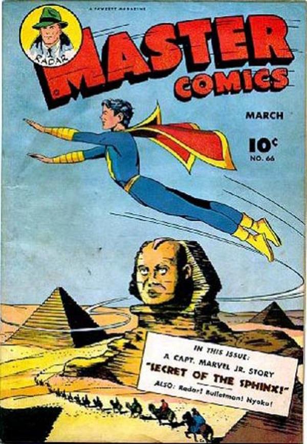 Cover of Master Comics #66