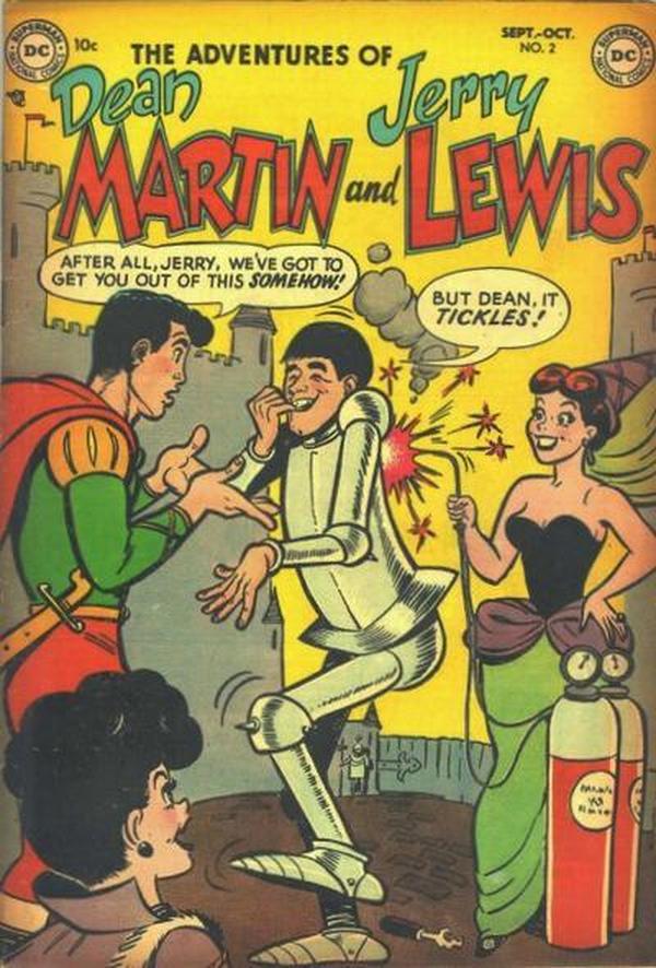 Cover of The Adventures of Dean Martin & Jerry Lewis #2