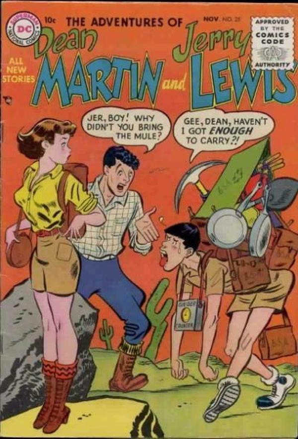 Cover of The Adventures of Dean Martin & Jerry Lewis #25