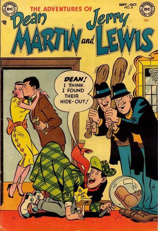 Cover of The Adventures of Dean Martin & Jerry Lewis #8