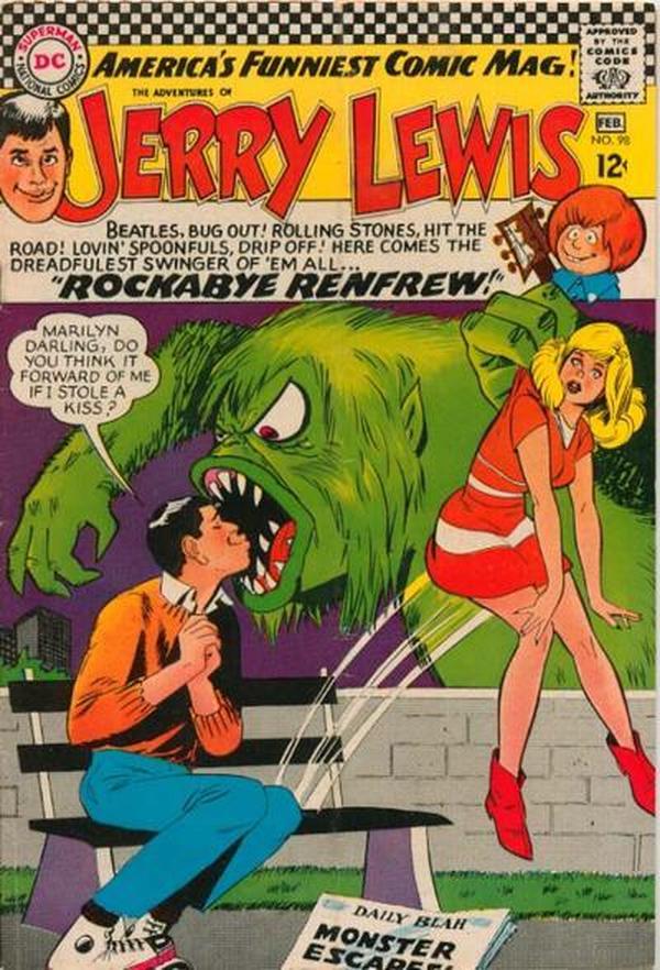 Cover of The Adventures of Jerry Lewis #98