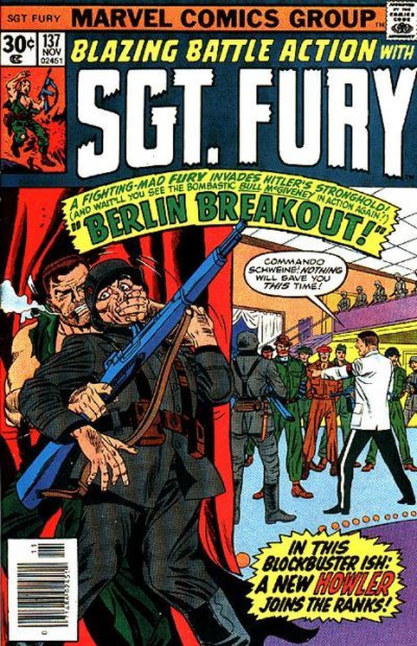 Sgt. Fury and His Howling Commandos #137 cover