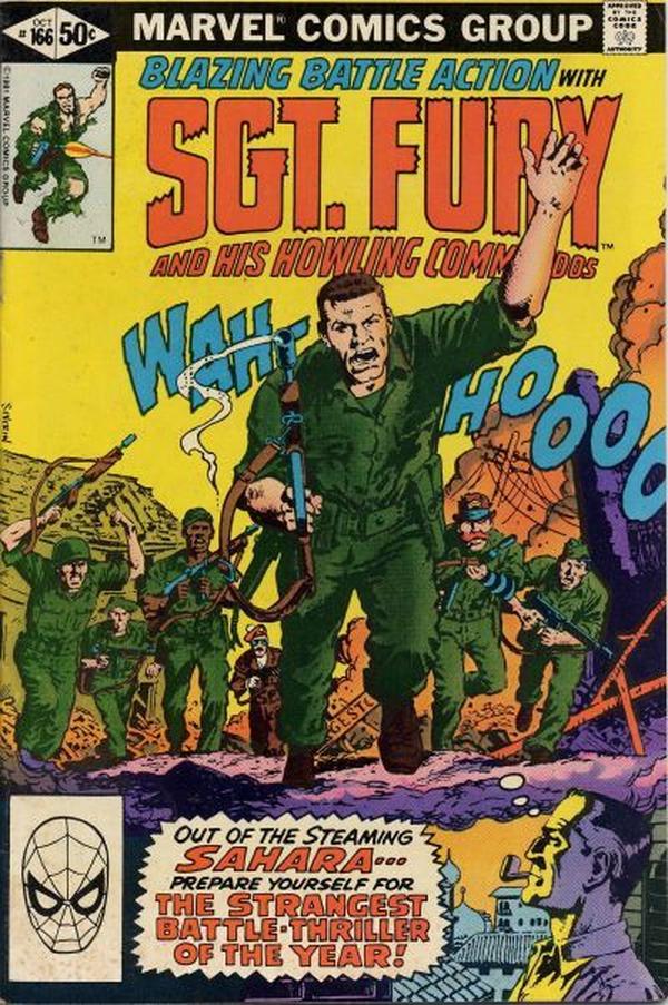 Sgt. Fury and His Howling Commandos #166 cover