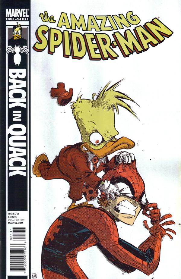 Spider-Man: Back in Quack (2010) #1 cover