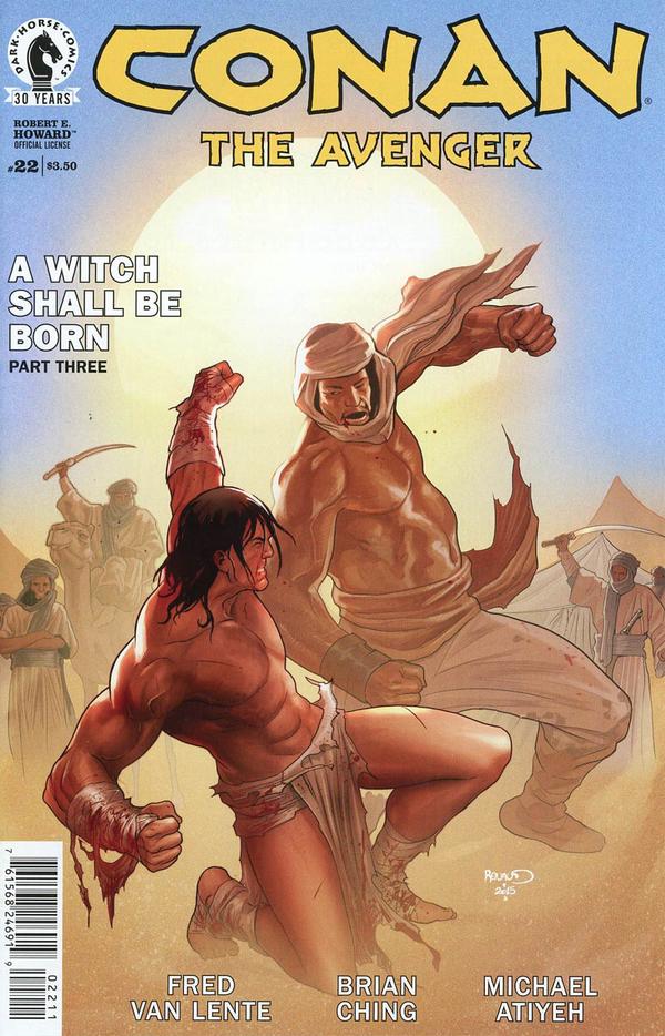 Conan the Avenger (2014) #22 cover