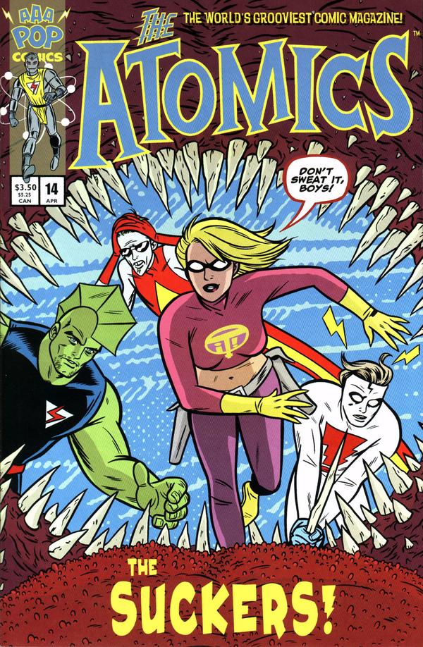 Cover of The Atomics #14
