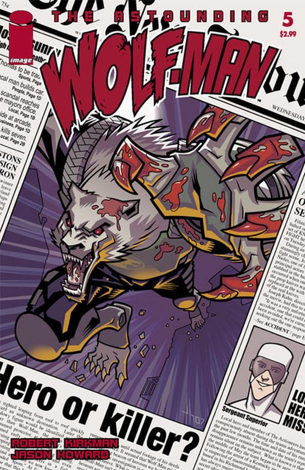 The Astounding Wolf-Man (2007) #5