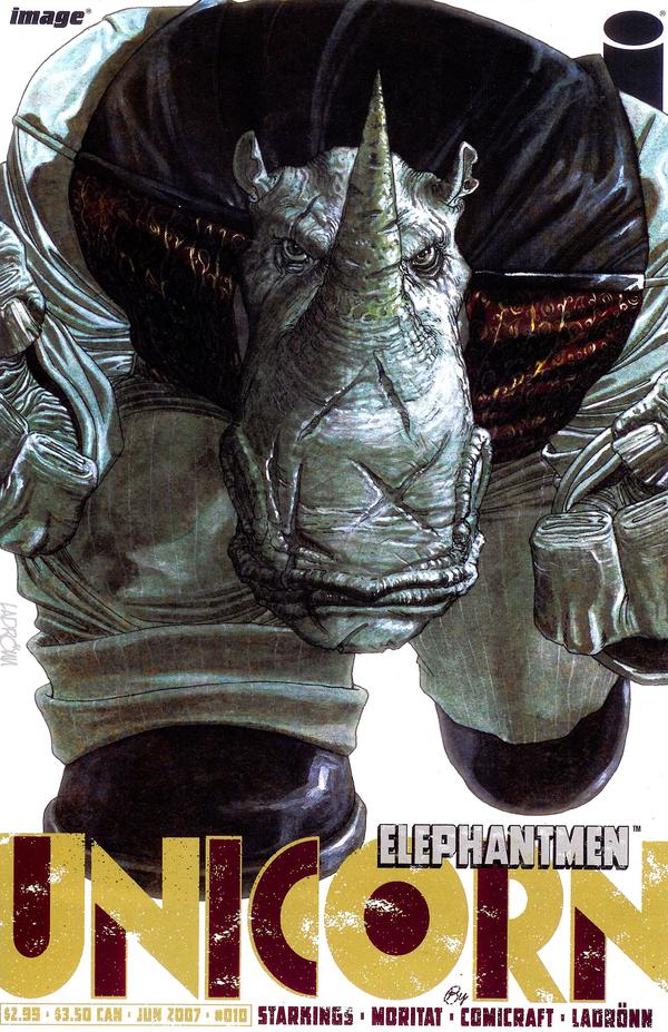 Elephantmen (2006) #10 cover