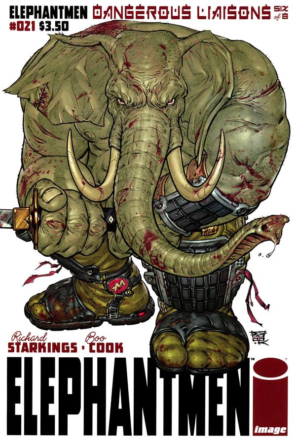 Elephantmen (2006) #21 cover