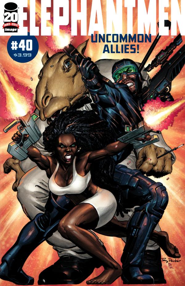 Cover of Elephantmen #40