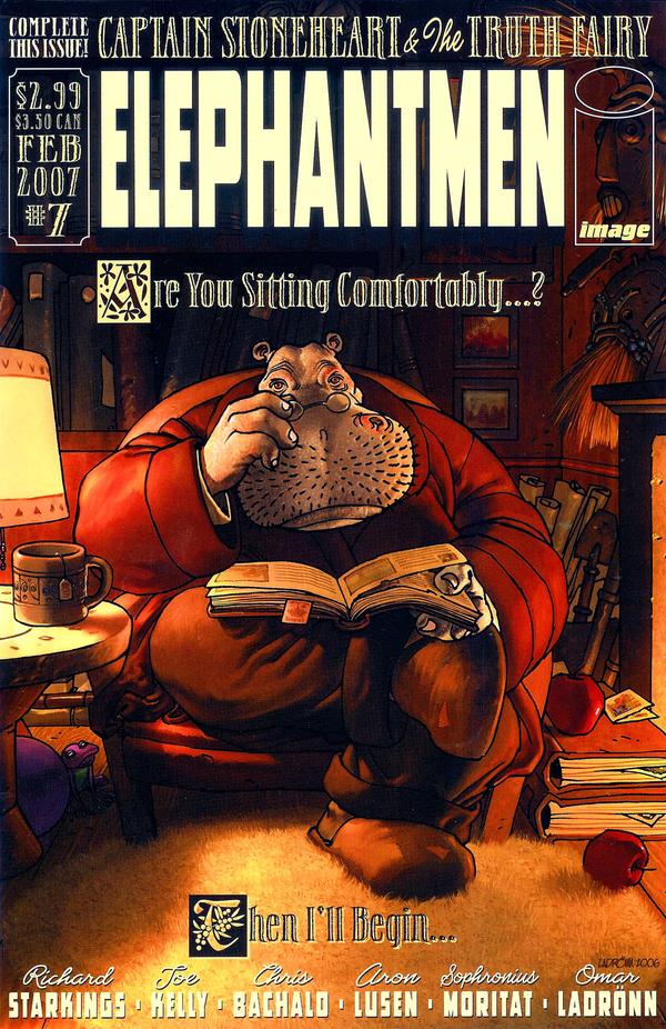 Elephantmen (2006) #7 cover