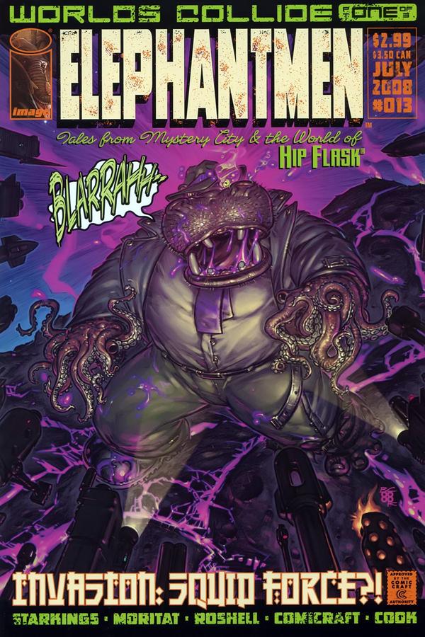 Elephantmen (2006) #13 cover