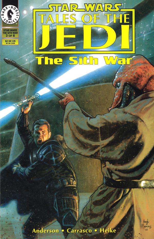 Cover of Star Wars: Tales of the Jedi - The Sith War #3